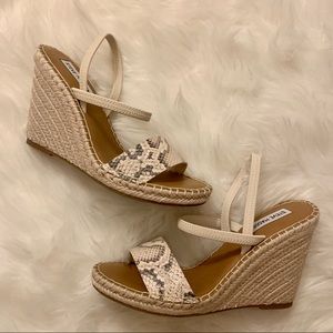NWT Steve Madden McKenzie Espadrille Wedges
